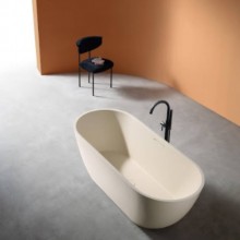 Banheira de Imerso Texture Soho Off White Dupla 170cm Doka